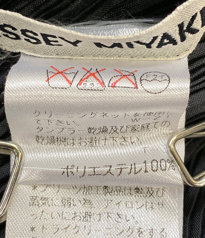 ISSEY MIYAKE 変形ワンピース IM61-FH902 ブラック レディース SIZE M イッセイミヤケ