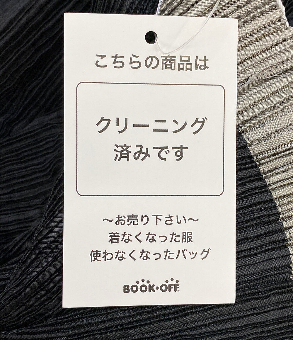ISSEY MIYAKE 変形ワンピース IM61-FH902 ブラック レディース SIZE M イッセイミヤケ