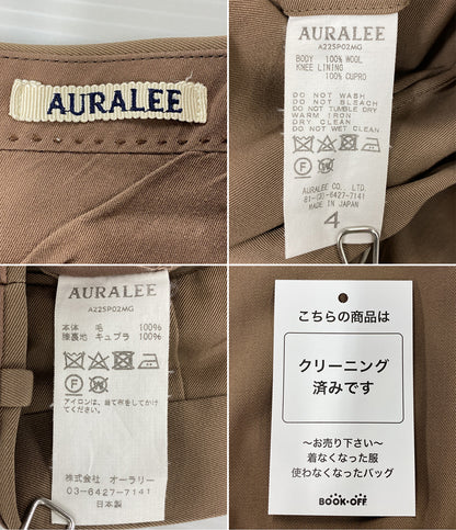 AURALEE スラックスパンツ LIGHT WOOL MAX GABARDINE SLACKS 22SS メンズ SIZE 4 オーラリー