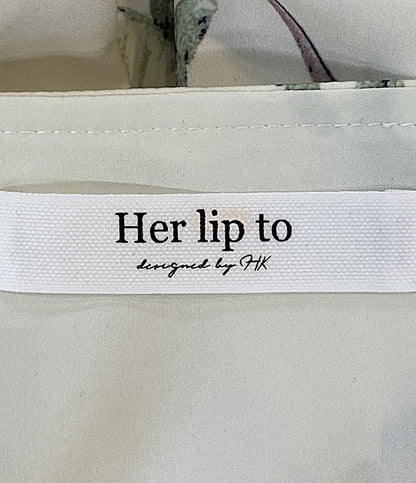 Her lip to ノースリーブワンピース 花柄 1222305052 レディース SIZE M ハーリップトゥ