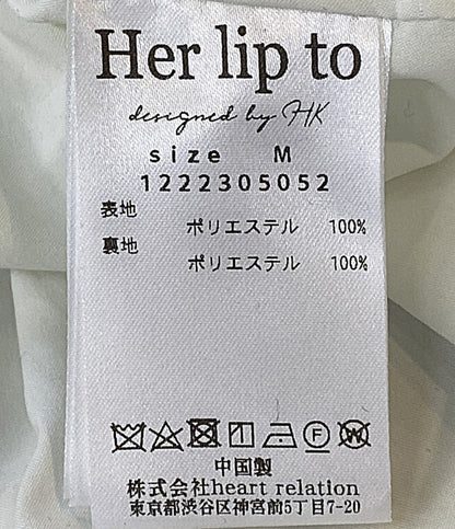 Her lip to ノースリーブワンピース 花柄 1222305052 レディース SIZE M ハーリップトゥ