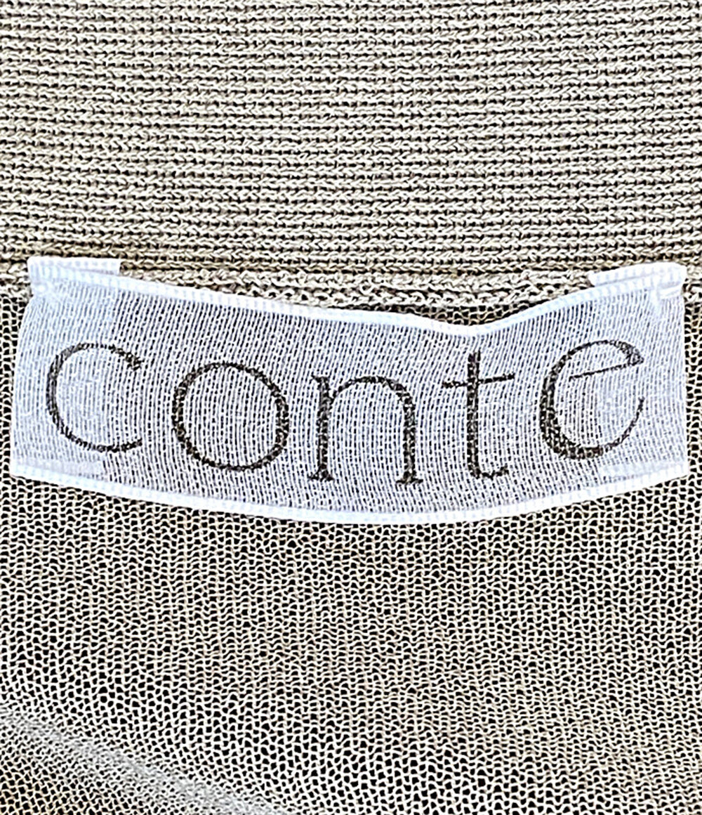 conte コンテ シアーカーディガン 8528-104-0009 レディース SIZE -