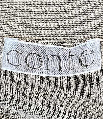 conte コンテ シアーカーディガン 8528-104-0009 レディース SIZE -