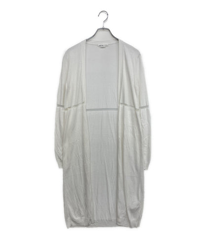美品 ADEAM フィラメントロングカーディガン 33925-ASKOA14TK レディース SIZE 2 アディアム