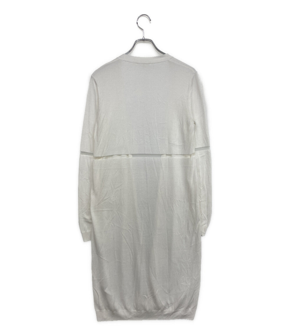 美品 ADEAM フィラメントロングカーディガン 33925-ASKOA14TK レディース SIZE 2 アディアム