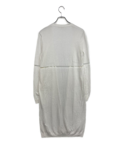 美品 ADEAM フィラメントロングカーディガン 33925-ASKOA14TK レディース SIZE 2 アディアム