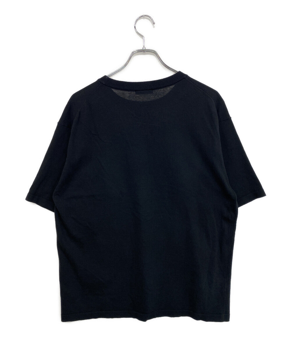 ATON 半袖Ｔシャツ FRESCA KNIT HALF SLEEVE SWEATER メンズ SIZE 02 エイトン