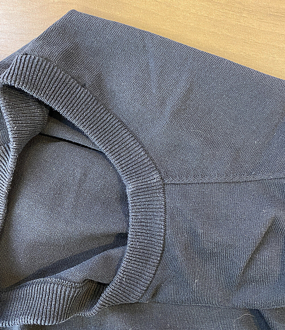 ATON 半袖Ｔシャツ FRESCA KNIT HALF SLEEVE SWEATER メンズ SIZE 02 エイトン