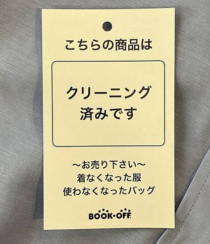 kolor 長袖シャツ チュール ドッキングブラウス ブルー 21WCL-B01105 レディース SIZE 2 カラー