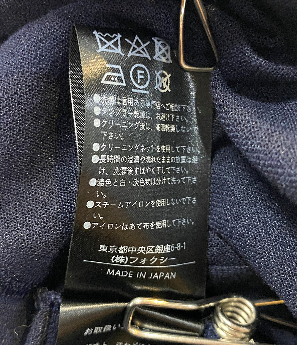 美品 foxey カーディガン 44370 シースルー レディース SIZE 38 フォクシー