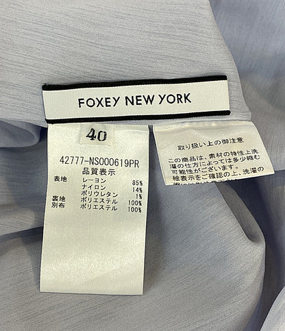 foxey 半袖ワンピース Lilas 42777-NS000619PR レディース SIZE 40 フォクシー