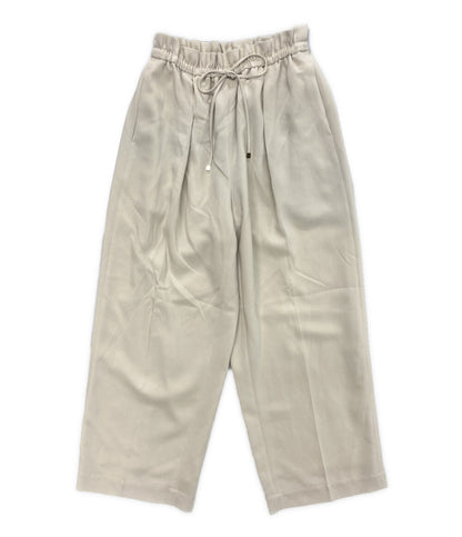 ebure パンツ アセテートダブルクロス レディース SIZE 40 エブール