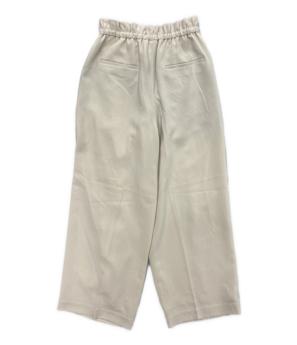 ebure パンツ アセテートダブルクロス レディース SIZE 40 エブール