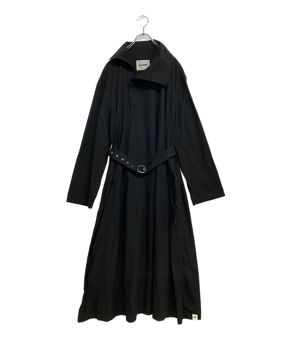 Jil sander 長袖ワンピース J40CT0152 ブラック レディース SIZE 42 ジルサンダー
