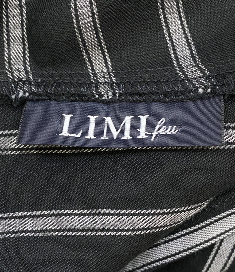 LIMI feu ワンピース ストライプ ジップデザイン LC-D07-015 レディース SIZE S リミフゥ