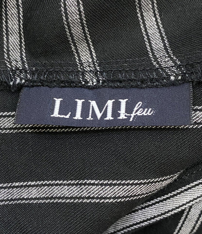 LIMI feu ワンピース ストライプ ジップデザイン LC-D07-015 レディース SIZE S リミフゥ