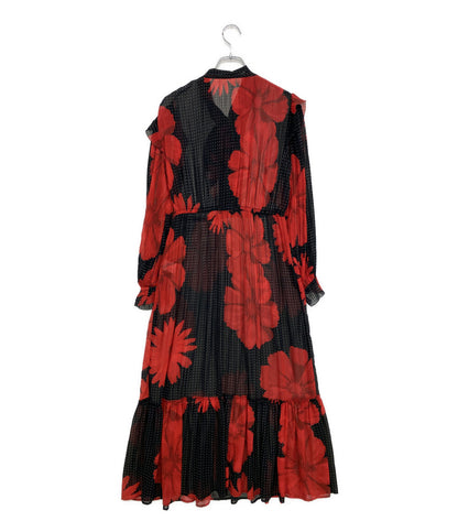 corcovado 長袖マキシワンピース 花柄 総柄 32-223-0014 レディース SIZE M コルコバード