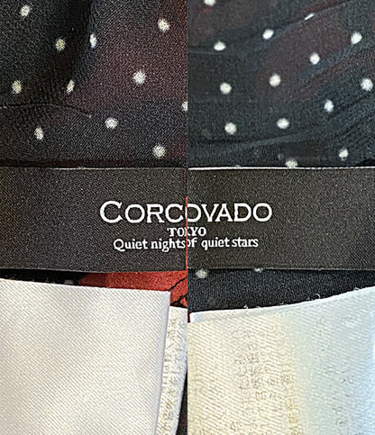 corcovado 長袖マキシワンピース 花柄 総柄 32-223-0014 レディース SIZE M コルコバード