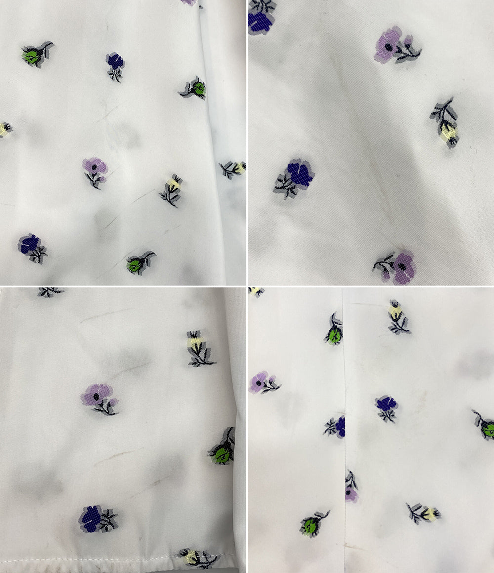 Drawer 22AW 6524-299-1708 ジャガードタフタスカート 小花柄 レディース SIZE 38 ドゥロワー