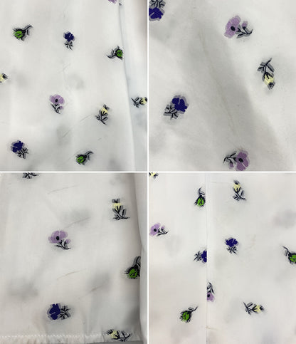 Drawer 22AW 6524-299-1708 ジャガードタフタスカート 小花柄 レディース SIZE 38 ドゥロワー