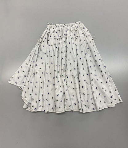 Drawer 22AW 6524-299-1708 ジャガードタフタスカート 小花柄 レディース SIZE 38 ドゥロワー