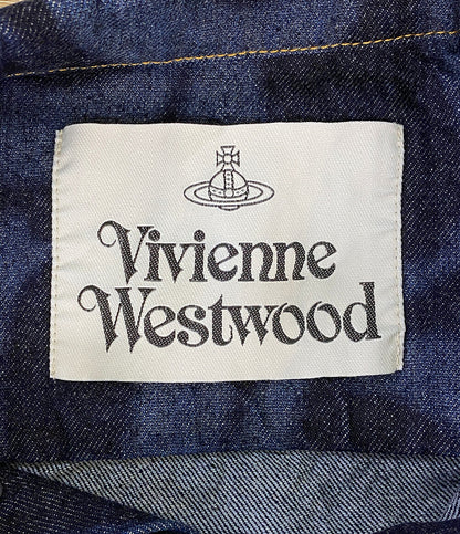VIVIENNE WESTWOOD デニムジャケット ネイビー レディース SIZE M ヴィヴィアンウエストウッド