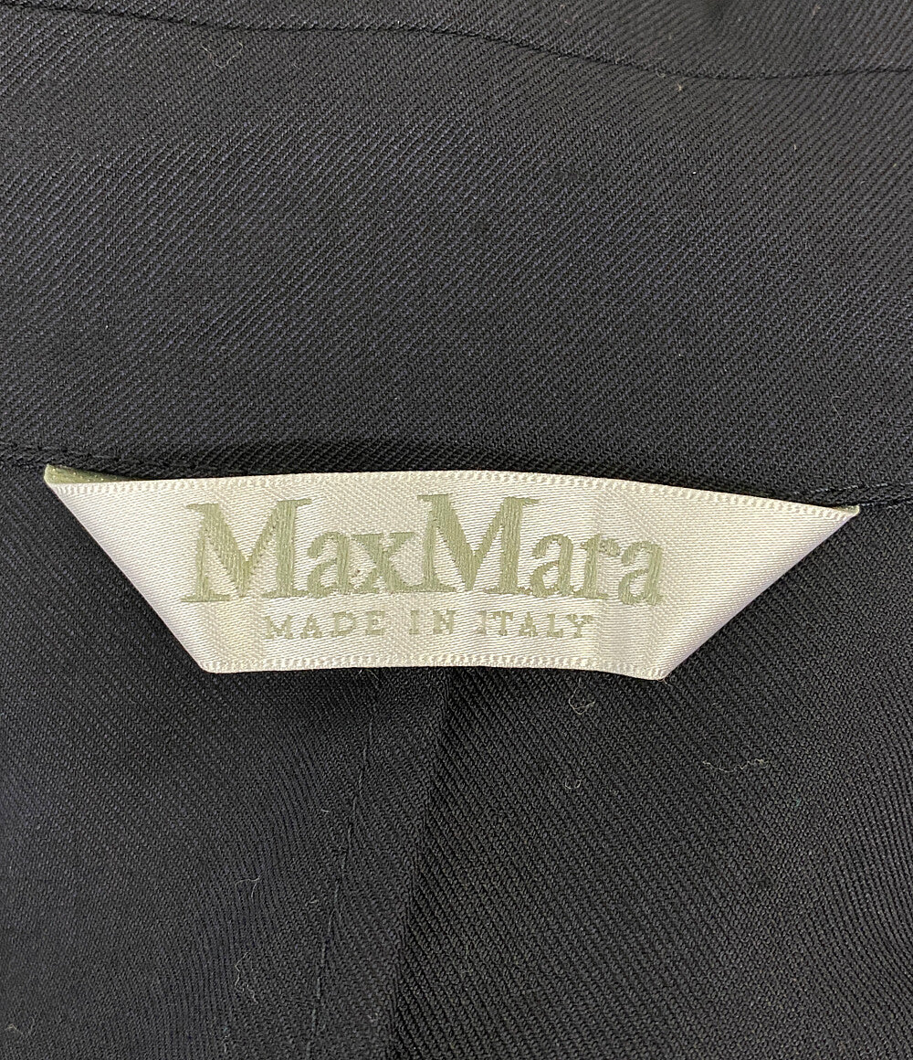 MAX MARA ピュアヴァージンウール ツイルコート レディース SIZE 40 マックスマーラ