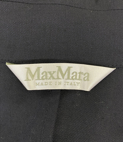 MAX MARA ピュアヴァージンウール ツイルコート レディース SIZE 40 マックスマーラ