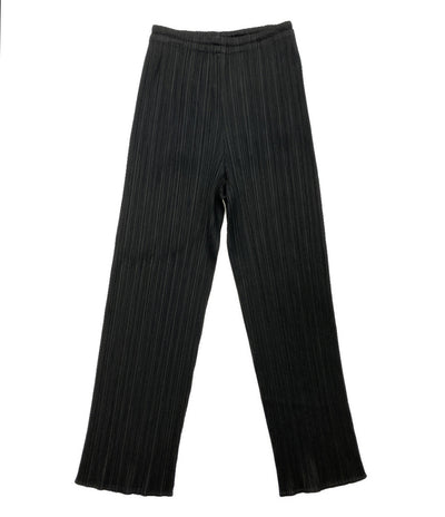 PLEATS PLEASE パンツ PP04-JF643 ブラック レディース SIZE 2 プリーツプリーズ