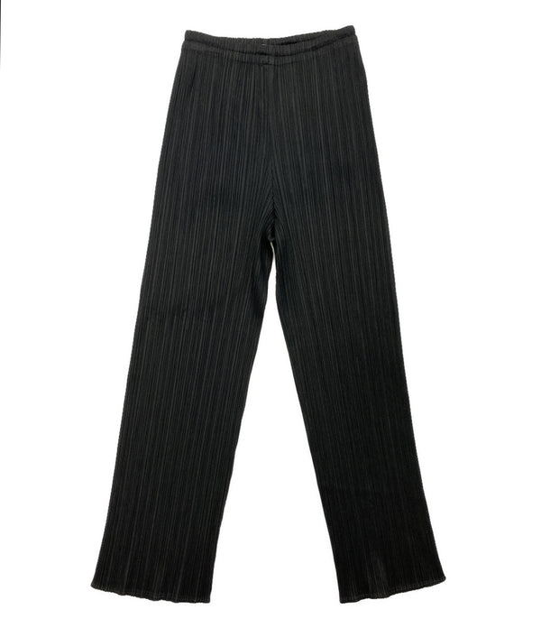 PLEATS PLEASE パンツ PP04-JF643 ブラック レディース SIZE 2