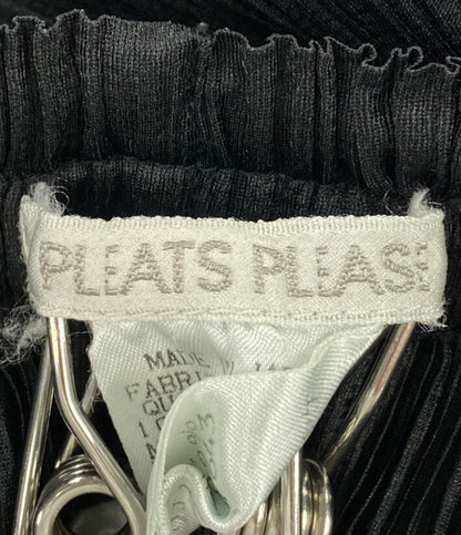 PLEATS PLEASE パンツ PP04-JF643 ブラック レディース SIZE 2 プリーツプリーズ