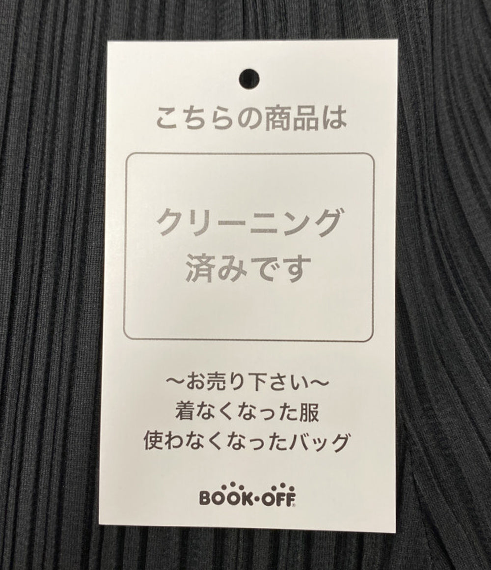 PLEATS PLEASE パンツ PP04-JF643 ブラック レディース SIZE 2 プリーツプリーズ