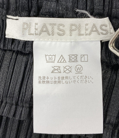 PLEATS PLEASE パンツ PP53JF372 ブラック レディース SIZE 3 プリーツプリーズ
