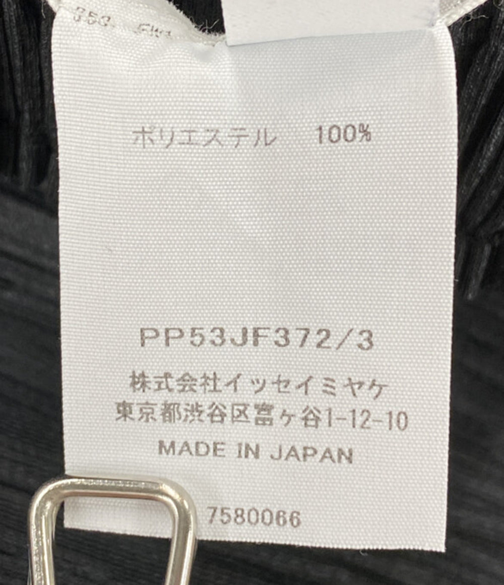 PLEATS PLEASE パンツ PP53JF372 ブラック レディース SIZE 3 プリーツプリーズ