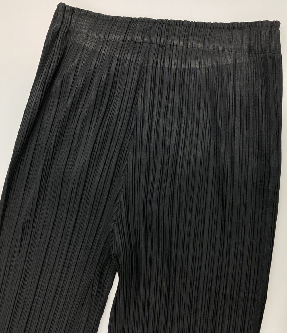PLEATS PLEASE パンツ PP53JF372 ブラック レディース SIZE 3 プリーツプリーズ