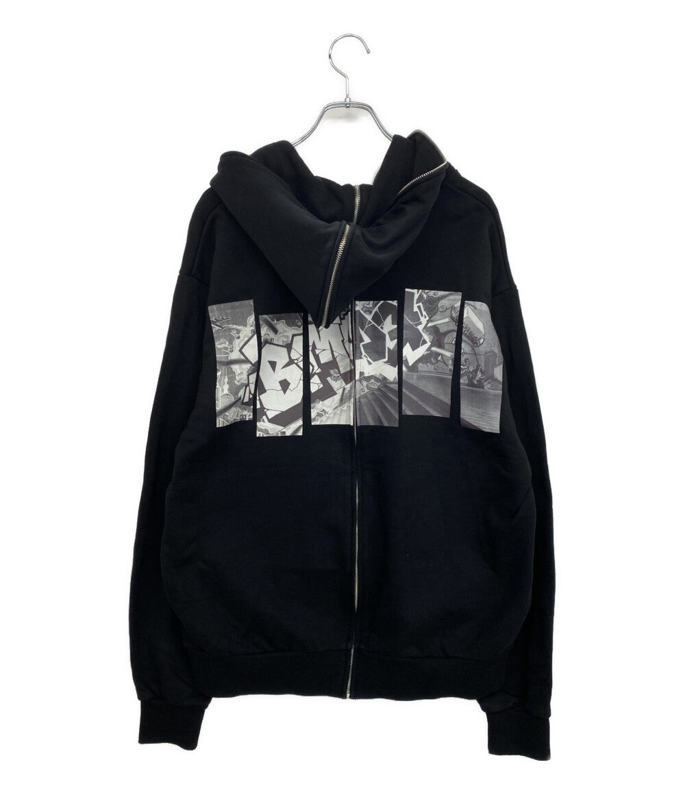SKY-HI スカイハイ スプリットジップパーカー ブラック メンズ SIZE L