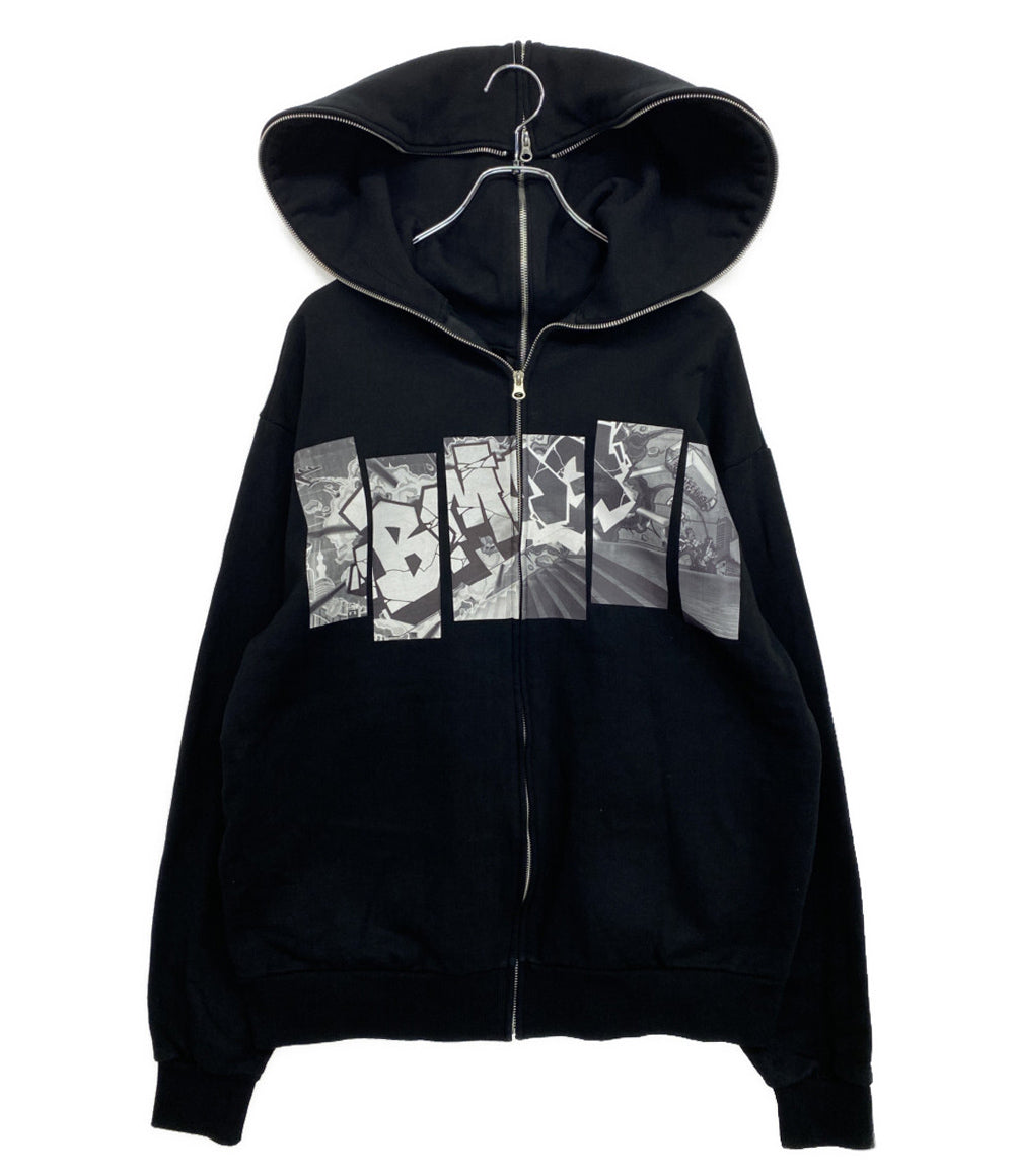 SKY-HI スカイハイ スプリットジップパーカー ブラック メンズ SIZE L