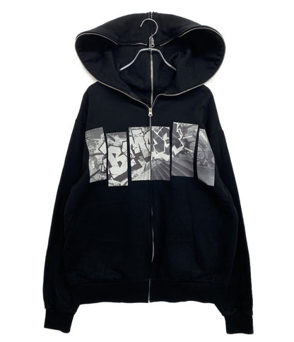 SKY-HI スカイハイ スプリットジップパーカー ブラック メンズ SIZE L
