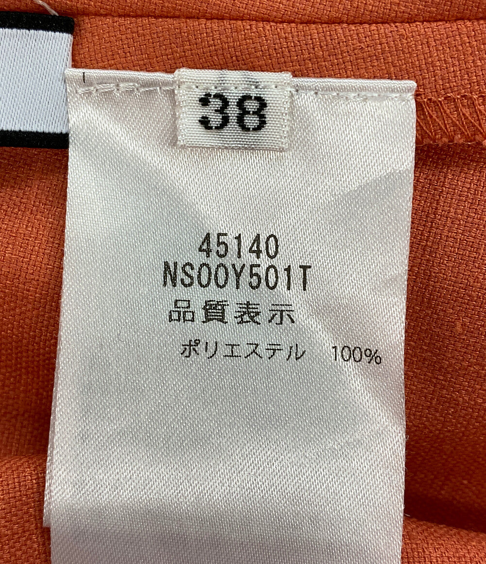美品 FOXEY 半袖ワンピース 25ss 45140 Sundance マンダリン レディース SIZE 38 フォクシー