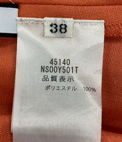 美品 FOXEY 半袖ワンピース 25ss 45140 Sundance マンダリン レディース SIZE 38 フォクシー