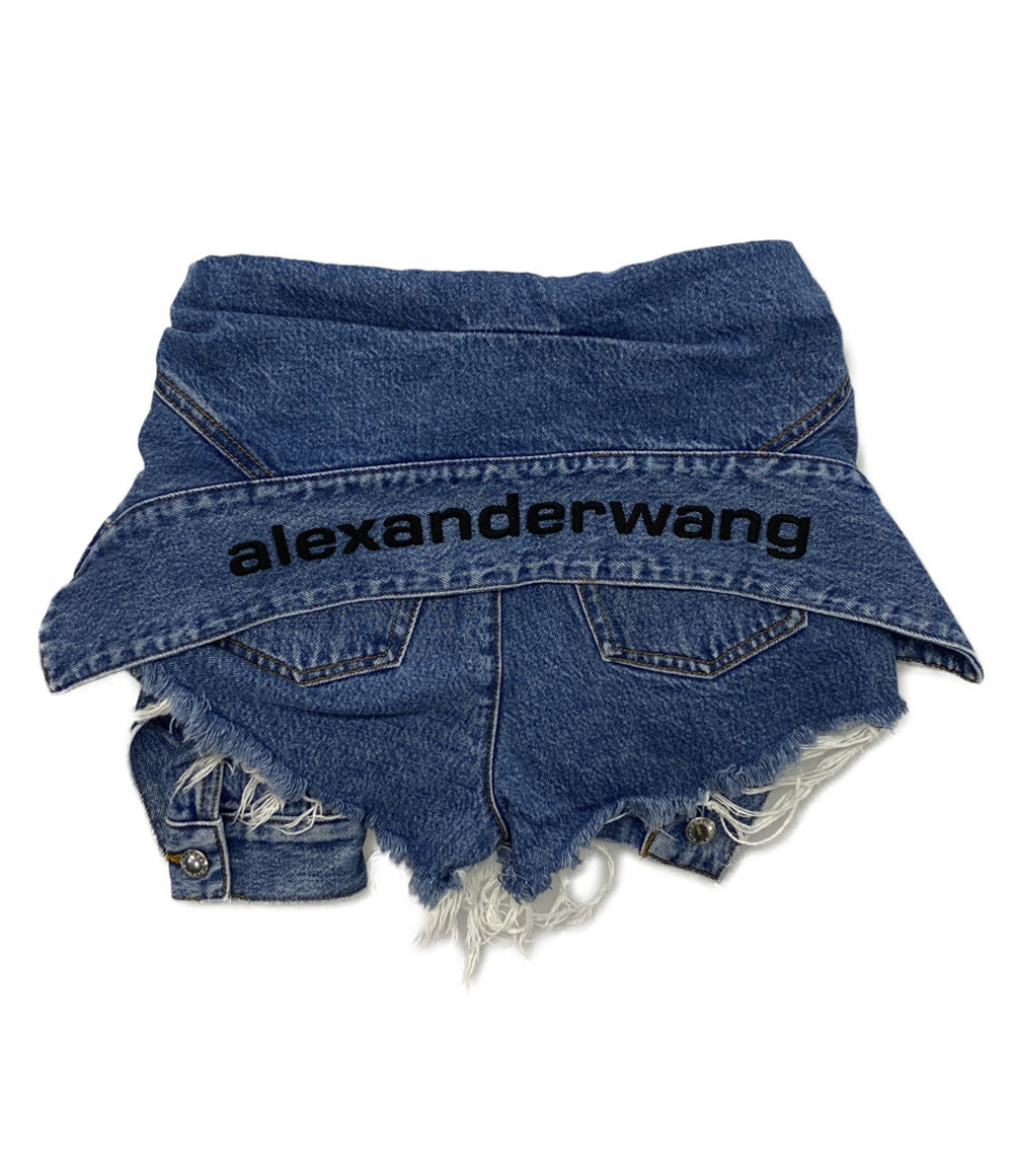 ALEXANDER WANG ドッキングデニムショートパンツ レディース SIZE 24 アレキサンダーワン