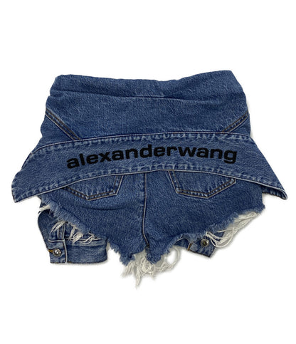 ALEXANDER WANG ドッキングデニムショートパンツ レディース SIZE 24 アレキサンダーワン