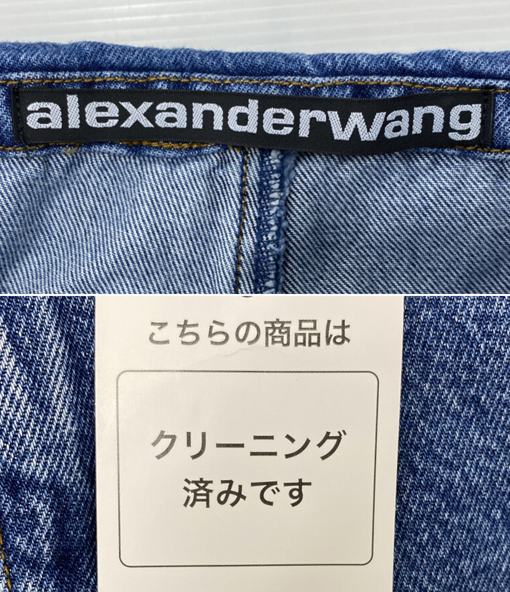 ALEXANDER WANG ドッキングデニムショートパンツ レディース SIZE 24 アレキサンダーワン