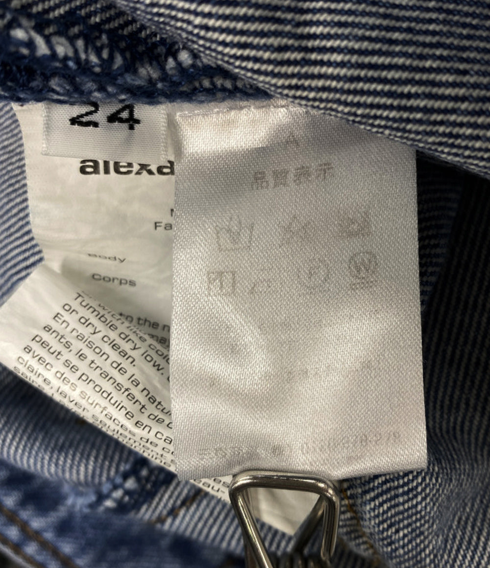 ALEXANDER WANG ドッキングデニムショートパンツ レディース SIZE 24
