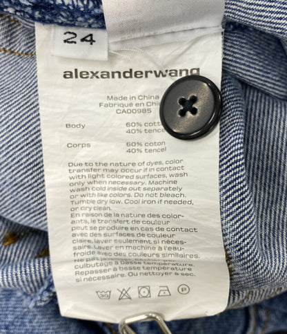 ALEXANDER WANG ドッキングデニムショートパンツ レディース SIZE 24 アレキサンダーワン