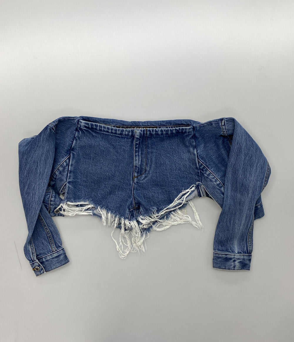ALEXANDER WANG ドッキングデニムショートパンツ レディース SIZE 24 アレキサンダーワン