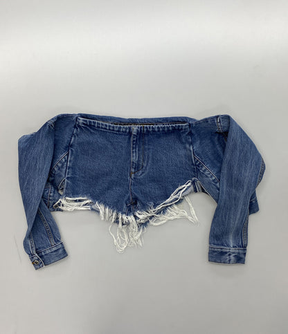 ALEXANDER WANG ドッキングデニムショートパンツ レディース SIZE 24 アレキサンダーワン
