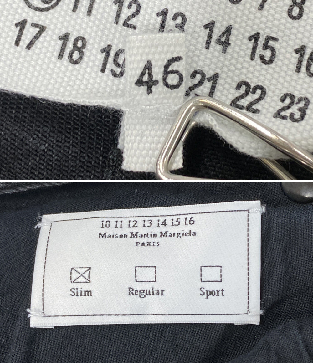 Maison Margiela デニムパンツ S30LA0087 ブラック メンズ SIZE 46 メゾンマルジェラ
