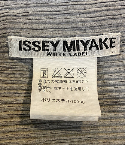 ISSEY MIYAKE テーラードジャケット プリーツ グレー IM42FD421 レディース SIZE 2 イッセイミヤケ