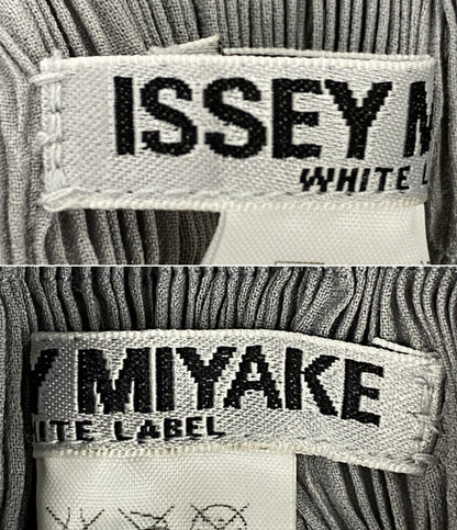 ISSEY MIYAKE スカート プリーツ グレー IM42FG452 レディース SIZE 2 イッセイミヤケ